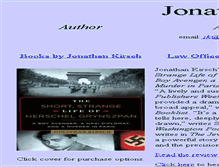 Tablet Screenshot of jonathankirsch.com